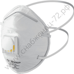 ЗУБР ФКН-80, коническая, класс защиты FFP1, с направленным клапаном выдоха, фильтрующая полумаска (11155)