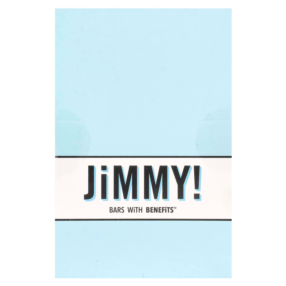JiMMY!, Be Lean, полезные батончики, протеиновый батончик, клубника и орех, 12 батончиков, 45 г (1,59 унции)