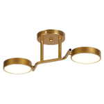 Светодиодный светильник на штанге 24Вт, 1920Лм, 4500К, Ra>80, металл/пластик, шампань