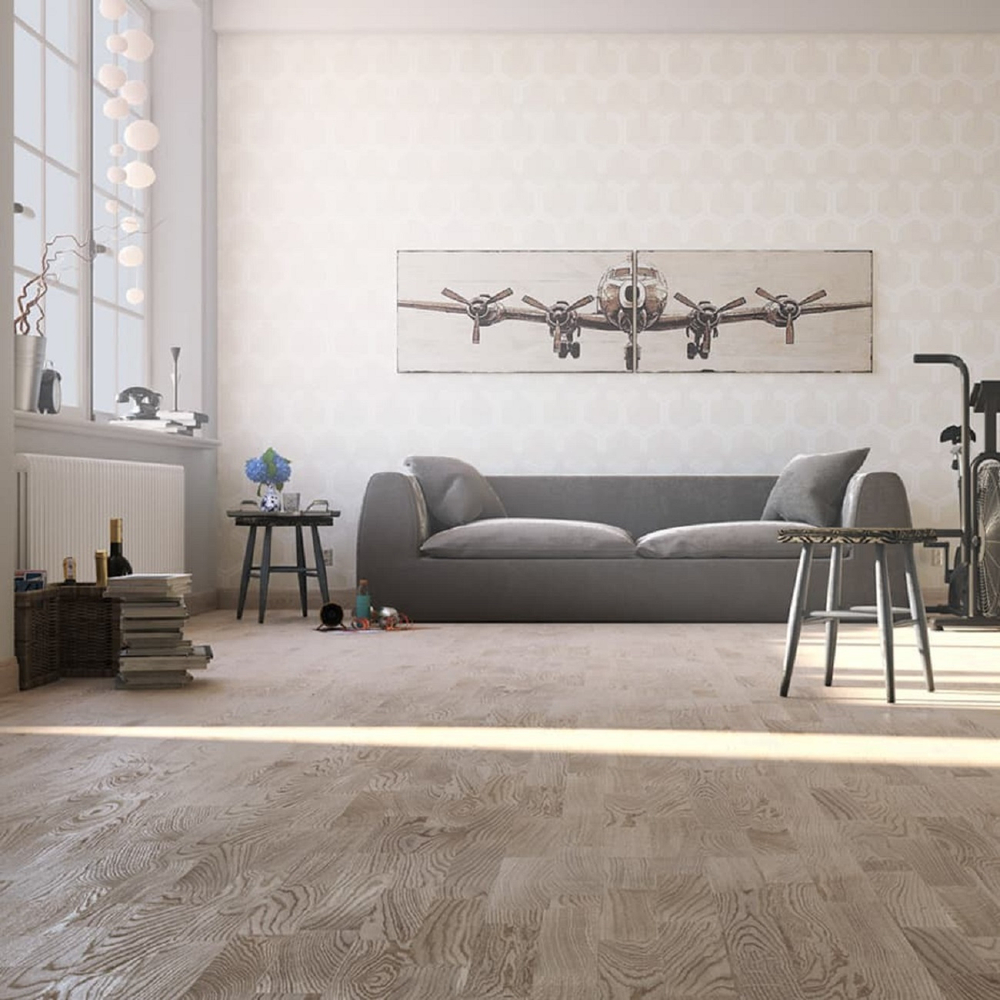 Паркетная доска Polarwood Дуб Тундра Белая (Tundra White)