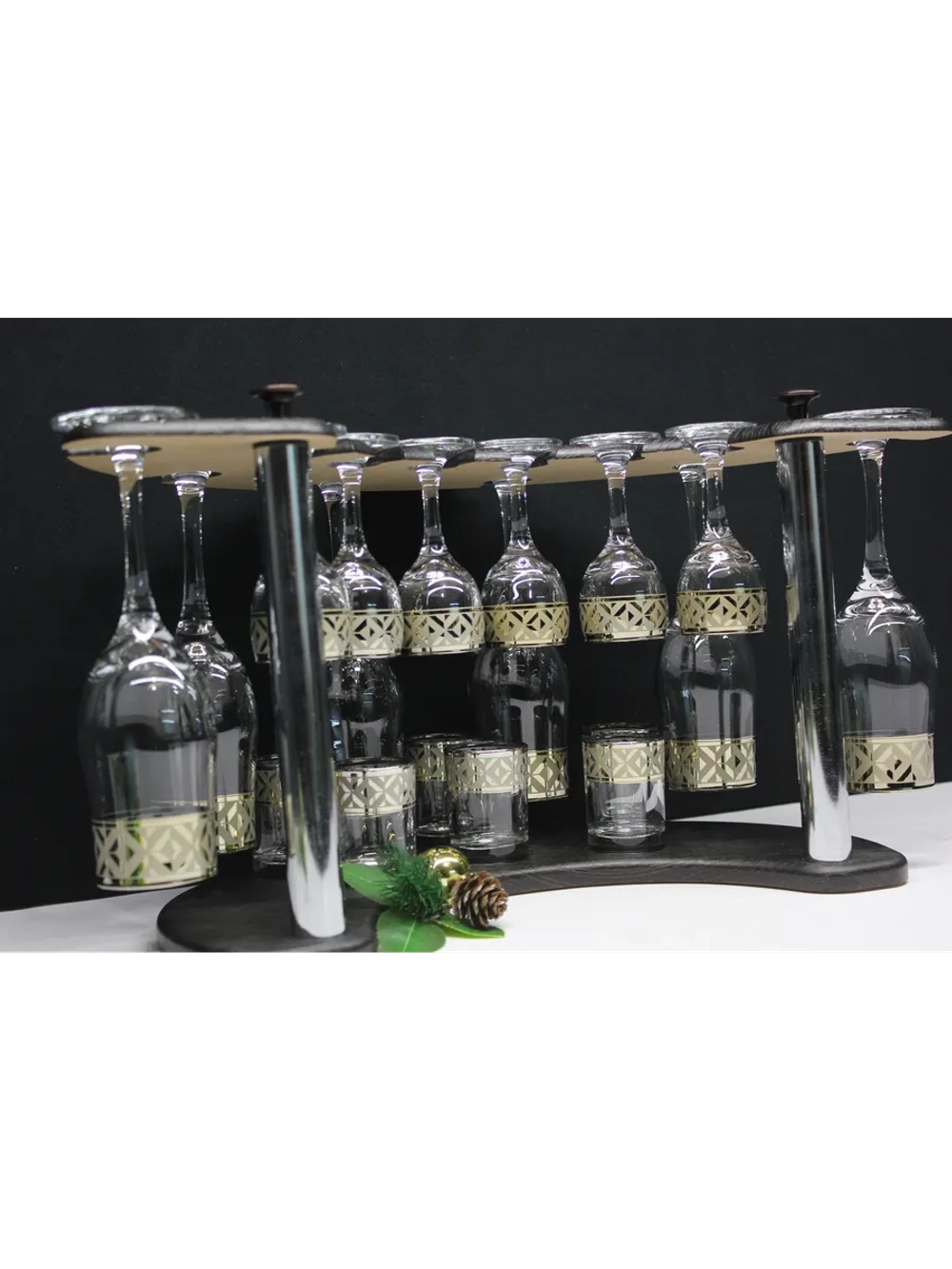 Барный набор 18 предметный с Бокалом