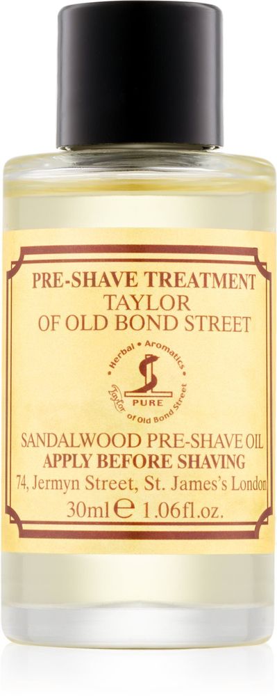 Taylor of Old Bond Street масло перед бритьем Sandalwood