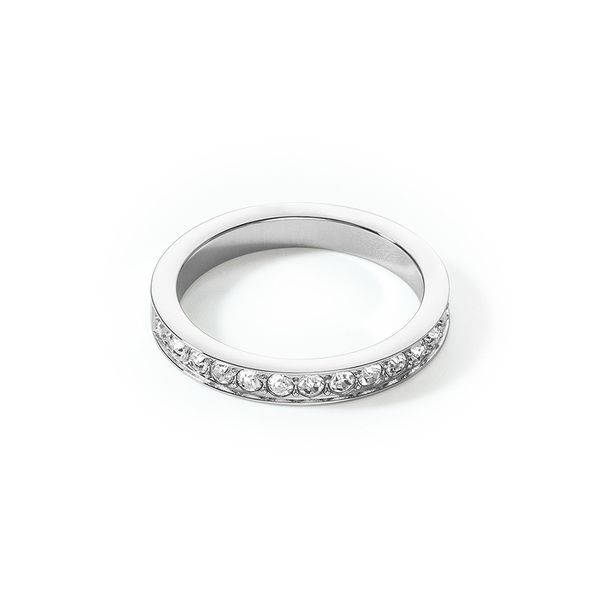 Кольцо Coeur de Lion Crystal-Silver 0127/40-1817 54 размер 17,2