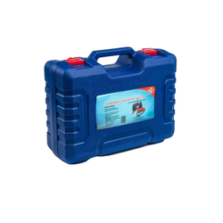 Компрессор автомобильный двухпоршневой с набором инструмента с фонариком 60 л/м, 12V, 300W, питание от АКБ + розетка прикуривателя