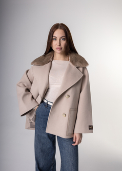 Пиджак демисезонный из кашемира бренда Di"Anna