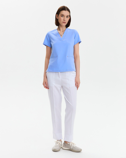 Топ медицинский женский Лаконико, скайблю