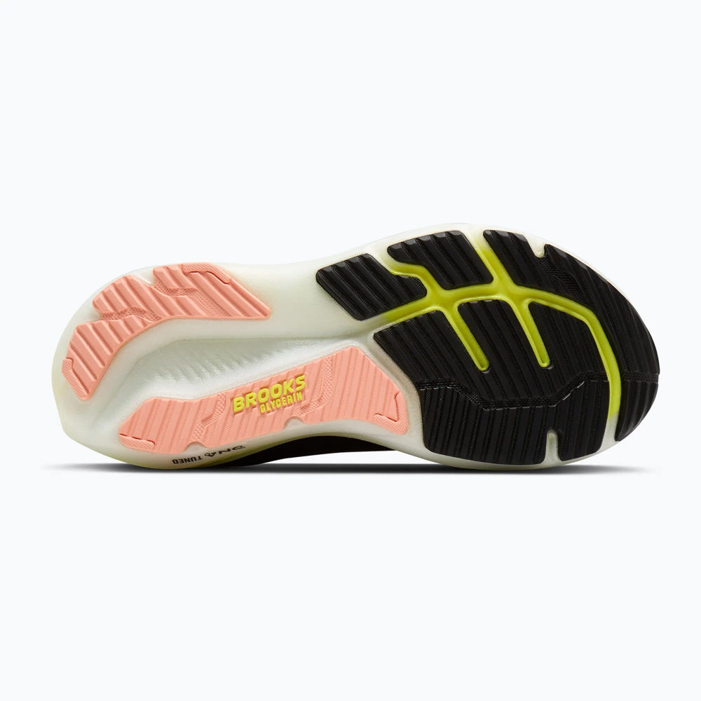 Женские Кроссовки для бега Brooks Glycerin 23 black/peach/nightlife