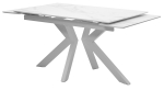 Стол М-City DISAUR Кентукки 3 140 Белый мрамор, стекло, Белый