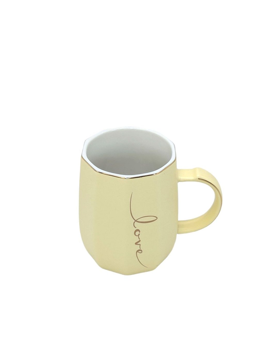 Кружка керамическая желтая 400 мл. (201525565)