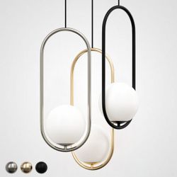 Подвесной светильник Matthew McCormick hoop 40 Gold MILA Pendant