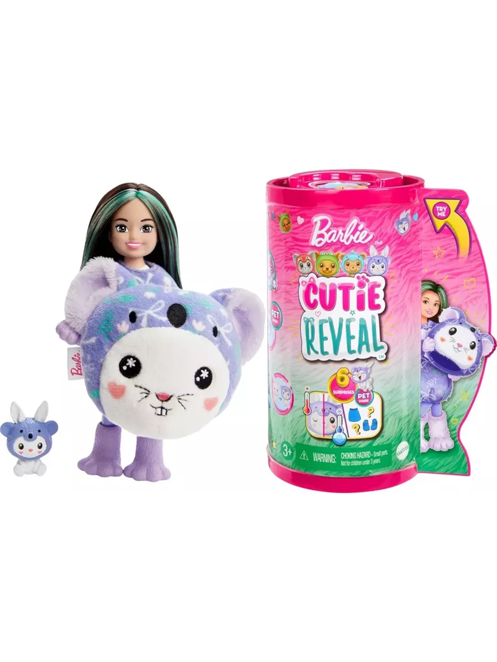 Барби Chelsea Bunny as Koala HRK31 мини-кукла с сюрпризом