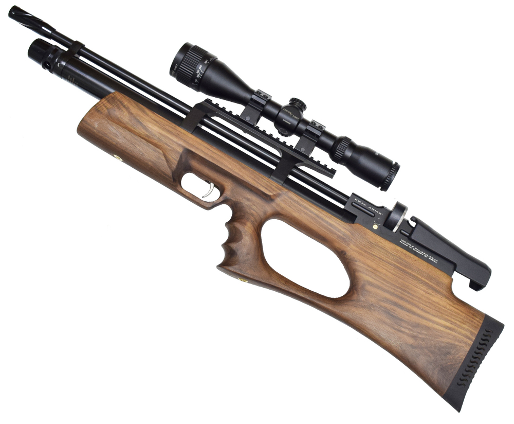 Винтовка пневматическая KRAL ARMS Puncher Breaker 3, кал. 6,35мм, дерево