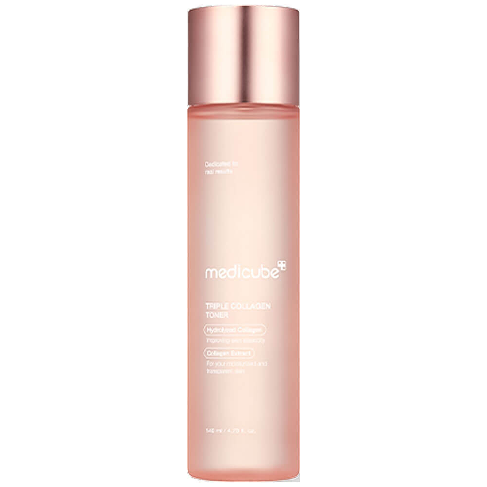Тонер для упругости кожи с коллагеном medicube Triple Collagen Toner, 140мл