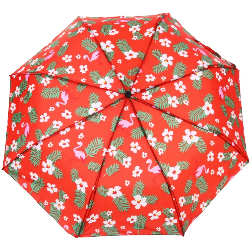 Зонт женский полуавтомат «Эдельвейс», микс 6 цветов, 8 спиц, d-100см, длина в слож. виде 30см