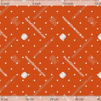 Горох. Компаньон. Белые точки на коричневом. by Sun_Tati 349 DPI