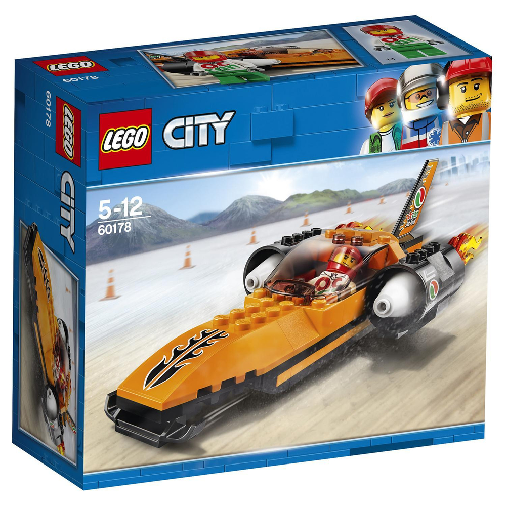 LEGO City: Гоночный автомобиль 60178 — Speed Record Car — Лего Сити Город