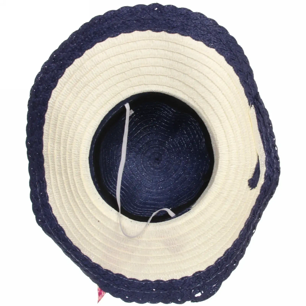 Шляпа женская с широкими полями «TiraMiSu- Аврора», микс 3 цвета , р58, ширина полей 12 см