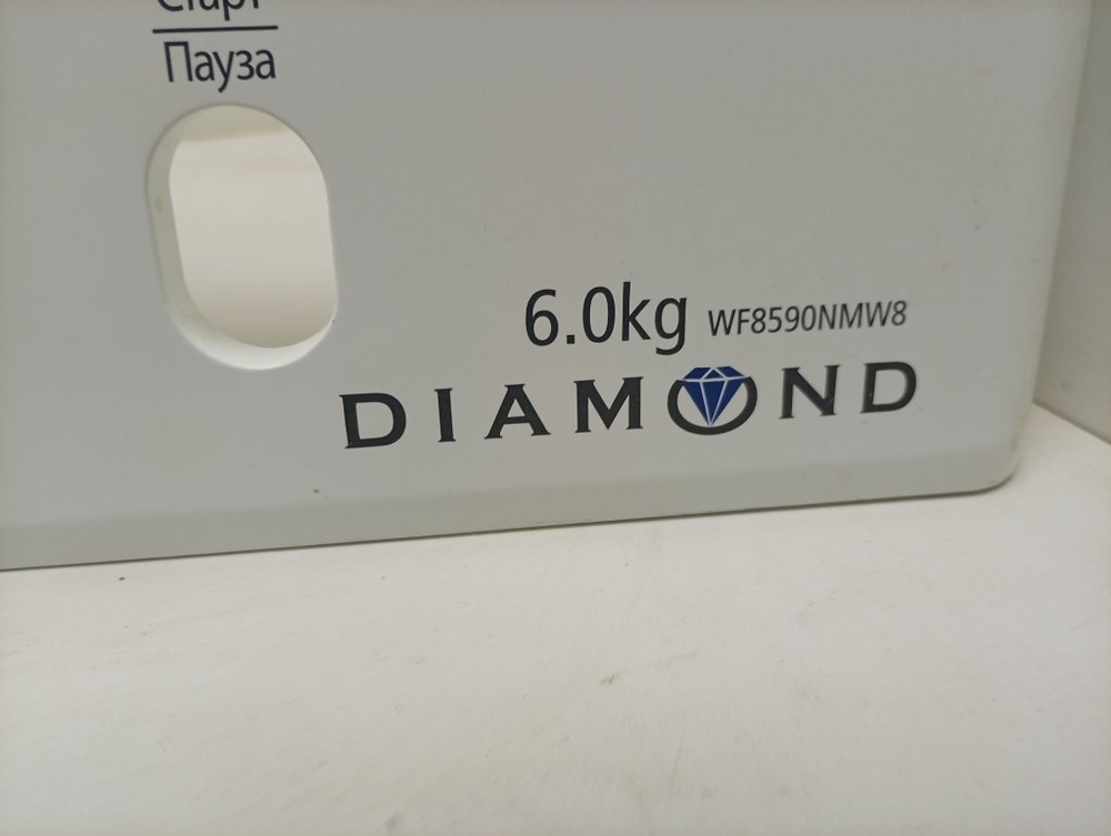WF8590NMW8 кт51 Лицевая панель для стиральной машины Samsung DC64-02887A б/у