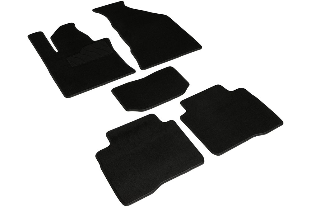 Ворсовые коврики LUX для KGM Korando 2023-н.в. Seintex.318296