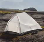 Палатка Naturehike Cloud Up Pro Si 2-местная, алюминиевый каркас, серая, артикул CNK2350WS020-LG2