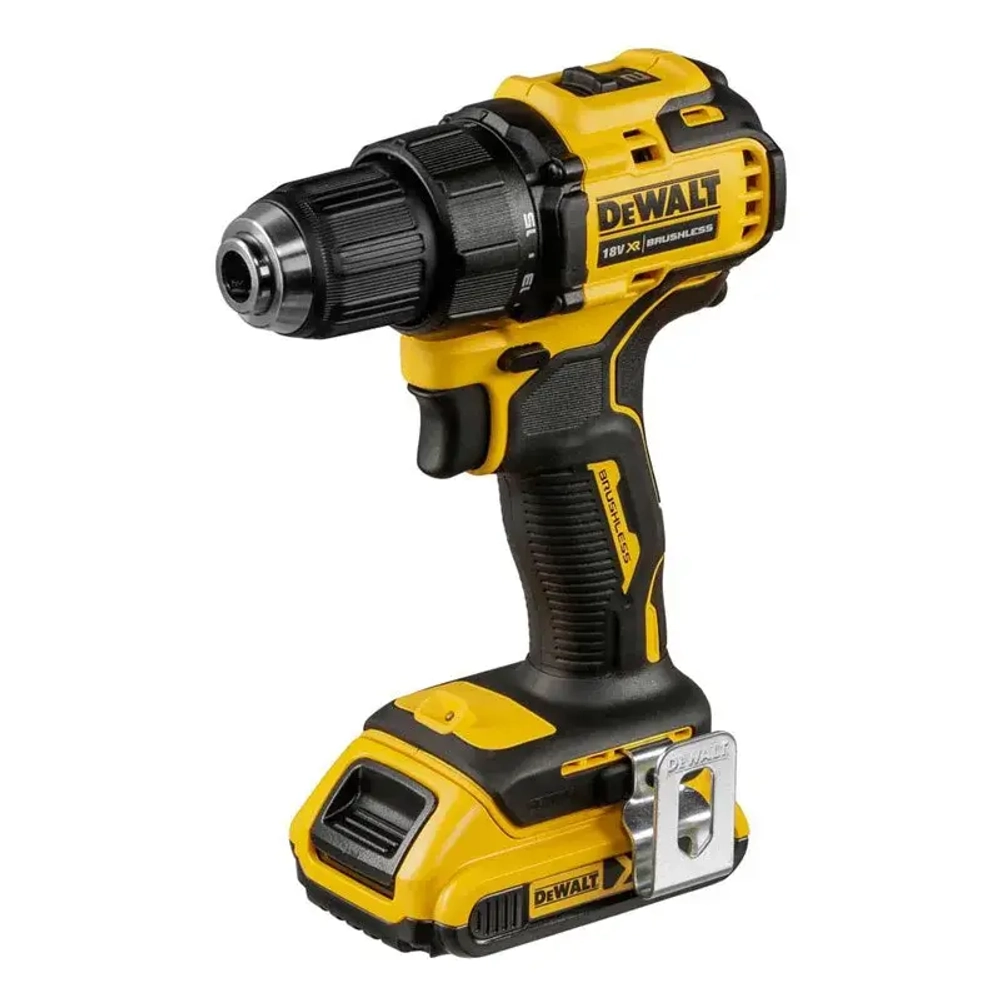 DeWalt DCD708D2T-QW аккумуляторная дрель-шуруповерт (2 x 2 Ач, ЗУ)