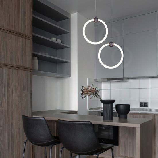 90166/1 / подвесной светильник / черный