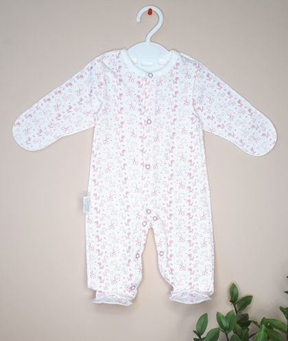 Комбинезон Мини Жирафики (розовый)