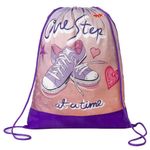 Мешок для обуви ПИФАГОР, 1 отделение, 42х34 см, "One step", 270183