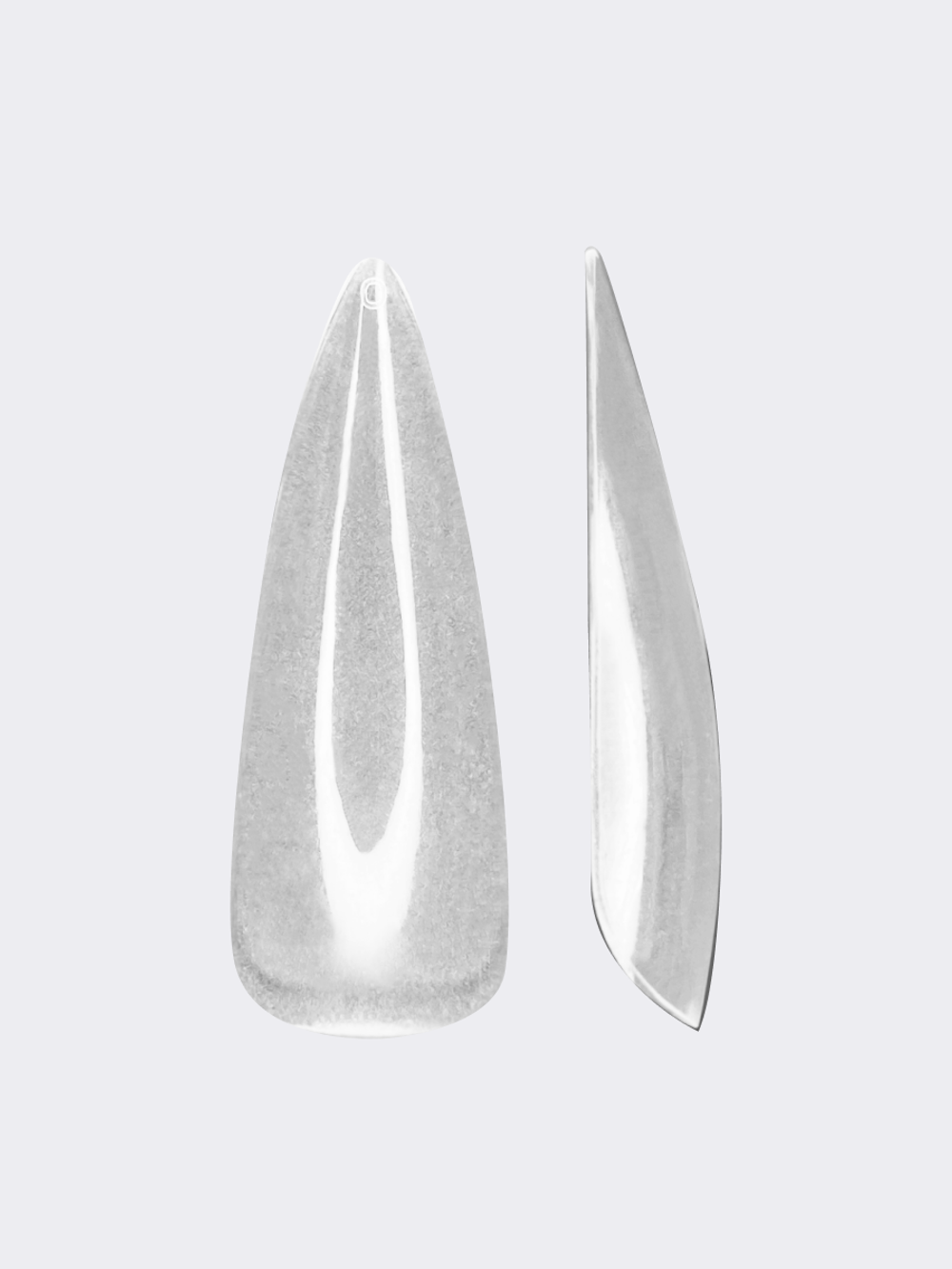 NR Гелевые типсы Stylet (прозрачные, Стилет)