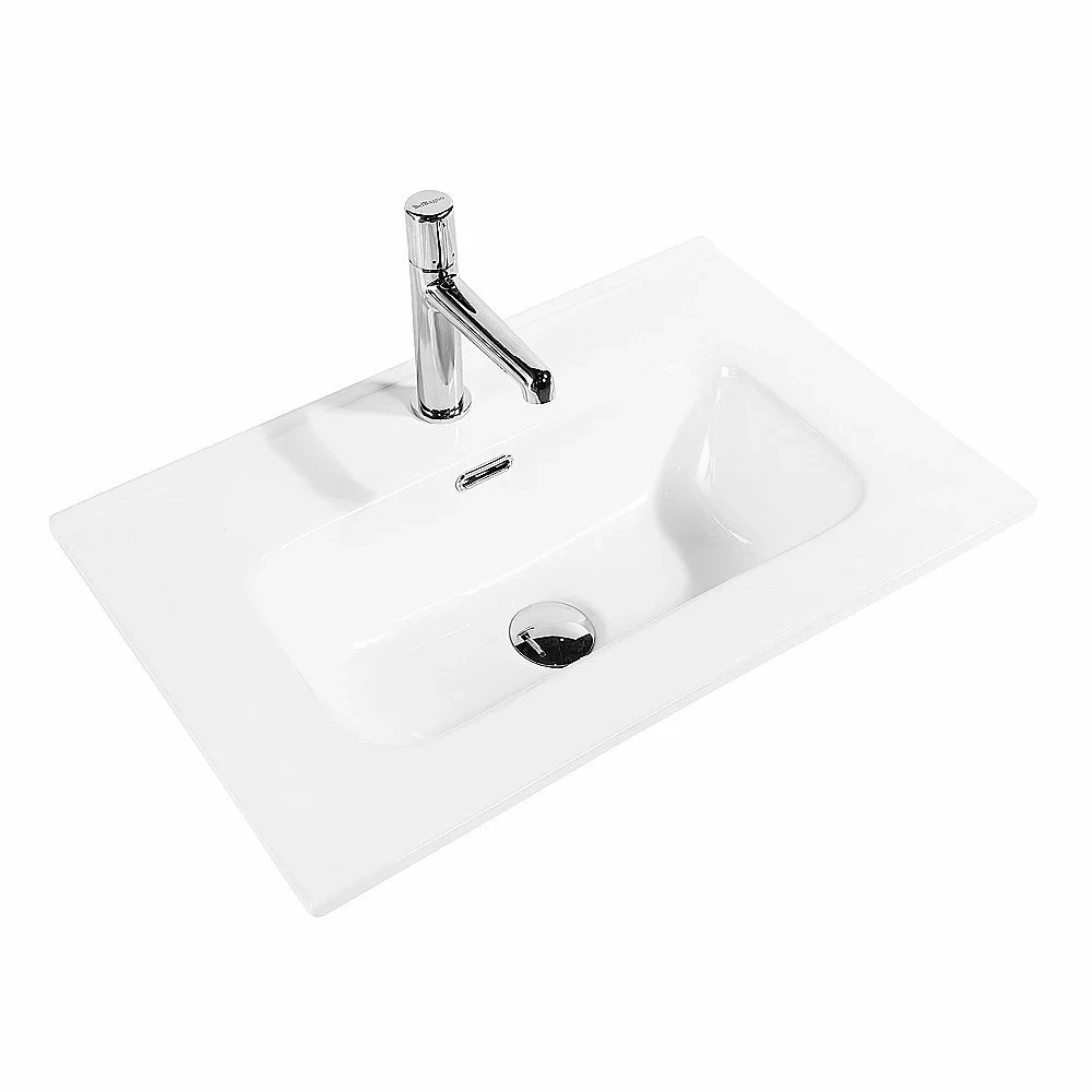 Тумба с раковиной BelBagno KRAFT 39 60 белая матовая