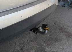 Фаркоп Motodor для Hyundai Santa Fe 2012-2018, Grand Santa Fe 2014-2018, Kia Sorento c 2012 (оцинкованны(паспорт и сертификат в комплекте)(без электрики) 90908-A