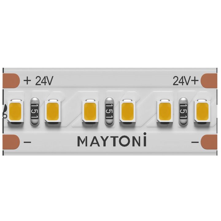 Светодиодная лента Maytoni 8W/m 300LED/m 2216SMD теплый белый 5M 201061