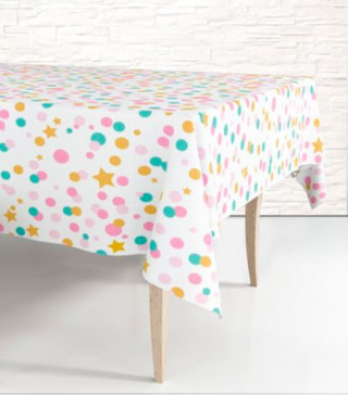 Скатерть п/эт 120*160см "Бумфети" /5шт