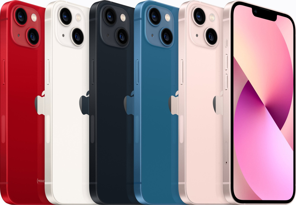 Смартфон Apple iPhone 13 256 ГБ, Dual: nano SIM + eSIM, розовый