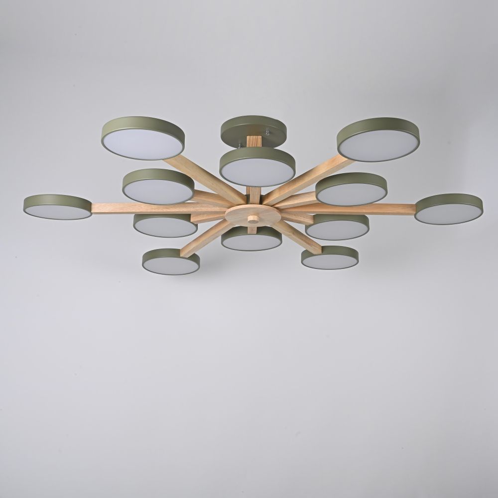 Потолочная Люстра Turna L12 Khaki By Imperiumloft