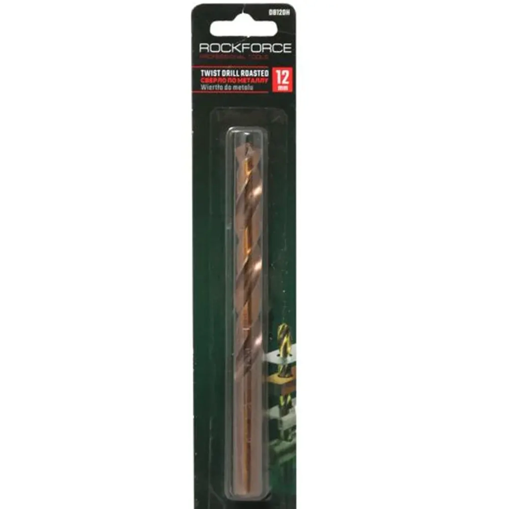 Сверло по металлу 5.5мм HSS+Co, в блистере RockForce##Rock FORCE RF-DB55H