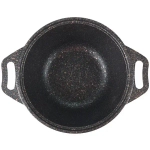 Кастрюля 1л «Granit ultra»(blue) со стеклянной крышкой кгг12а