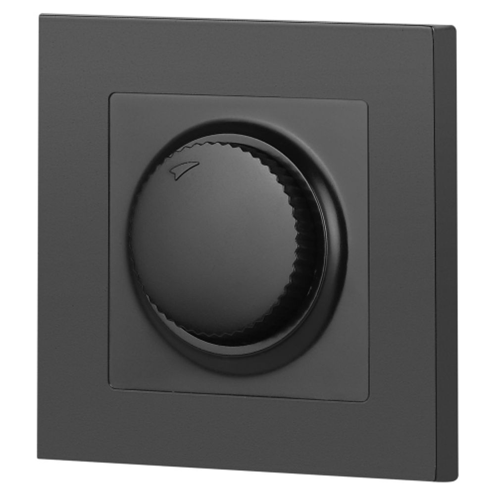 Светорегулятор Intro Accent 6-401-05 поворотный, 600Вт 230В, IP20, СУ, антрацит | Intro