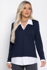 Пуловер На высоте (темно-синий) Б12339-12 LT Collection