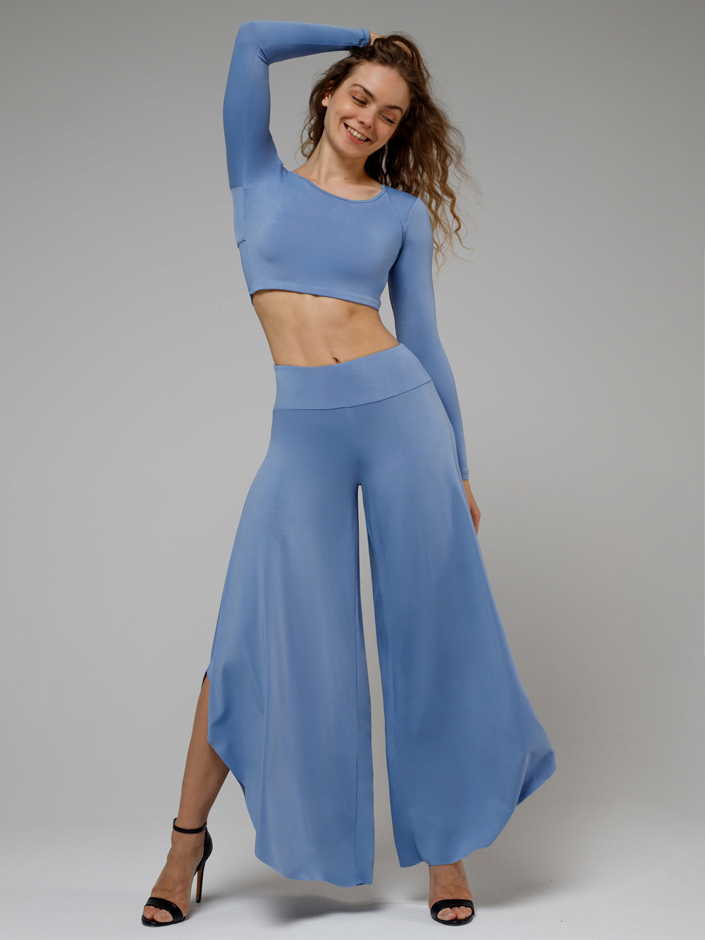 Брюки Палаццо Tulip, Голубой