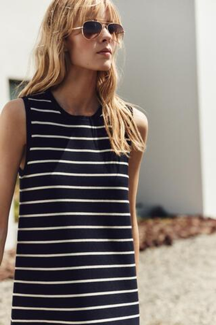 ZARA ТРИКОТАЖНОЕ ПЛАТЬЕ МИНИ В ПОЛОСКУ, ПОЛОСКИ