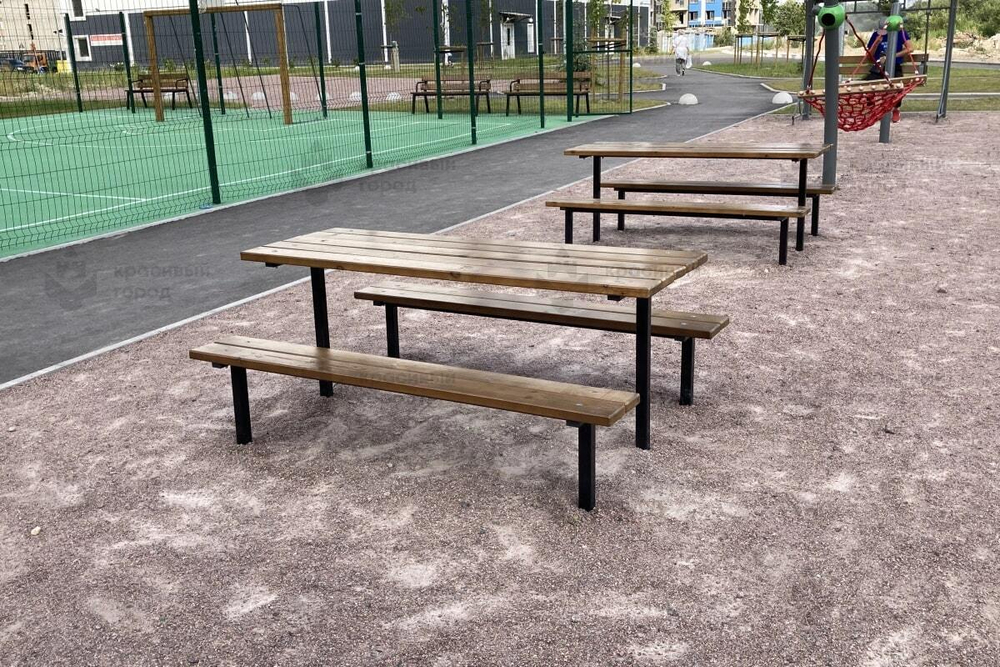 Скамейка парковая металлическая тип-3