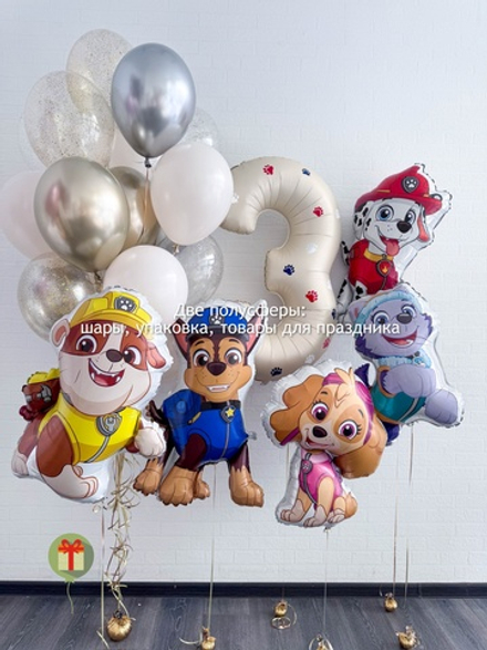 Набор шаров Щенячий патруль