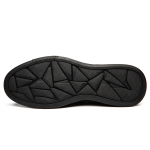 CHINT Cow Split Leather Men"s Casual Shoes Men"s Black