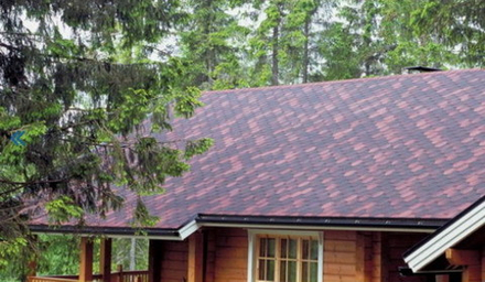 Гибкая черепица KATEPAL Jazzy Красный3 м2