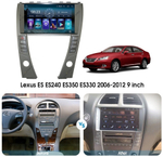 Магнитола для Lexus ES350 2006-2012 - Carmedia SF-9118 (рамка 9") QLed+2K, Android 13, TS20, CarPlay, 4G SIM-слот