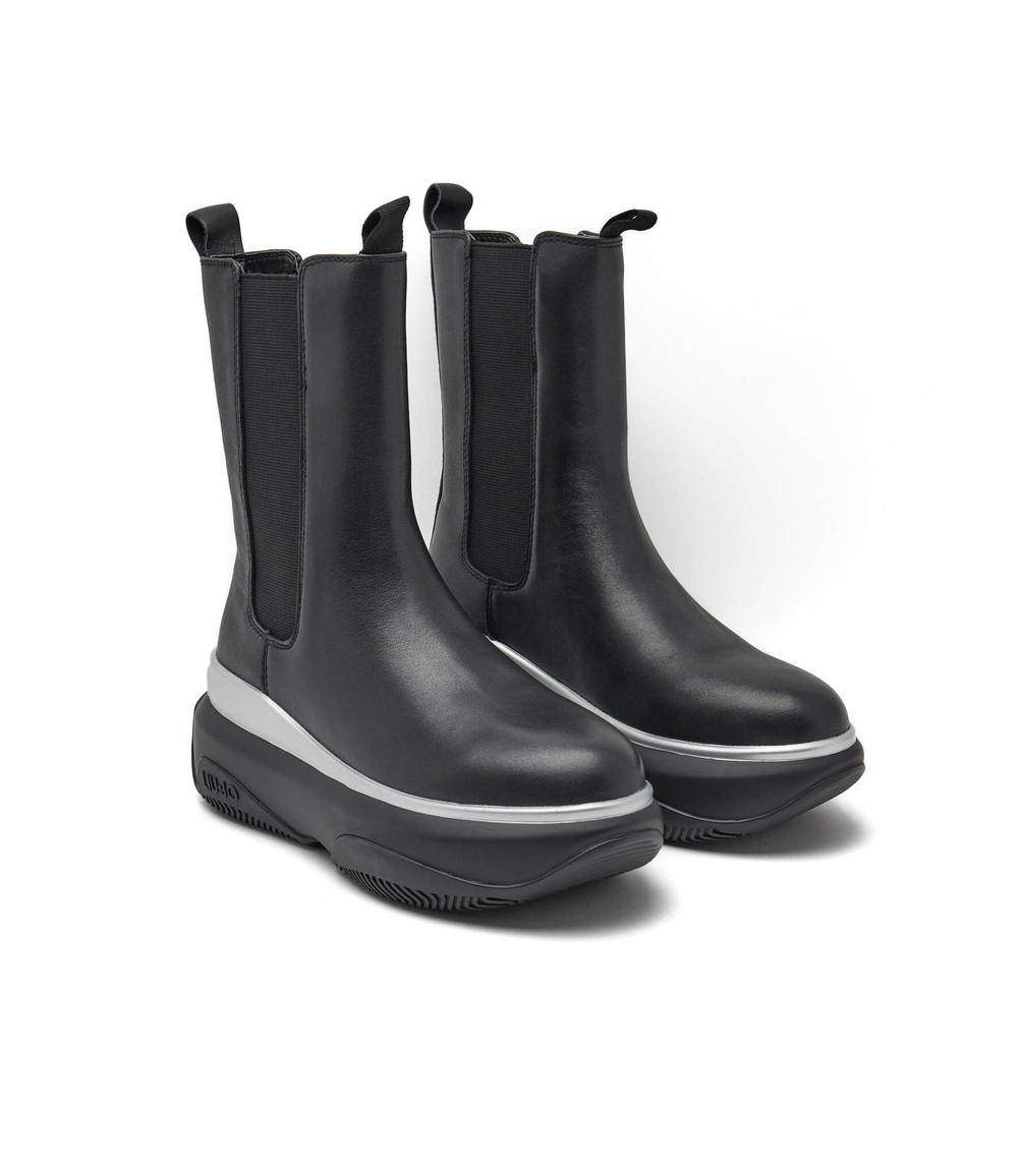 Кожаные челси june 07 Liu Jo - черный(BF2149 P0102)