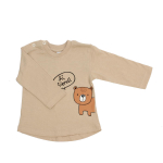 Лонгслив д/новорожд. M1109K-0/1 р.68-74 бежевый (Такро)