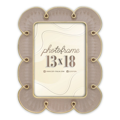 ZEP AC846B 10x15 Nuvola B полирезин ( коричневый) ф/рамка