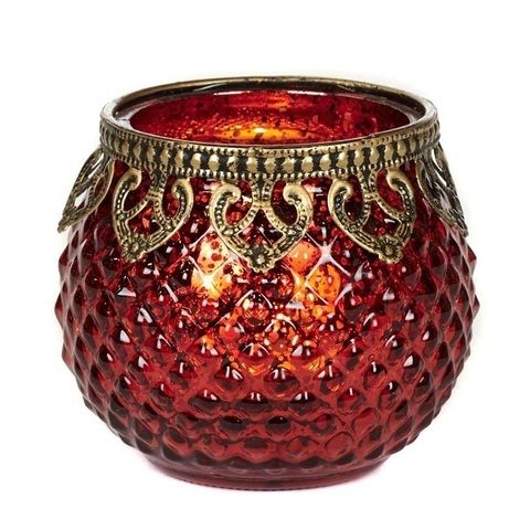 Подсвечник красный [Арт. FI10229]